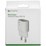 4SMARTS CARICA BATTERIA USB-A 5W WHITE