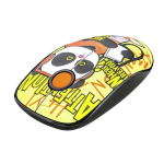 MOUSE TRUST SKETCH SILENT WIRELESS GIALLO